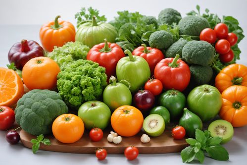 有機(jī)蔬菜水果高清圖 果蔬圖片素材