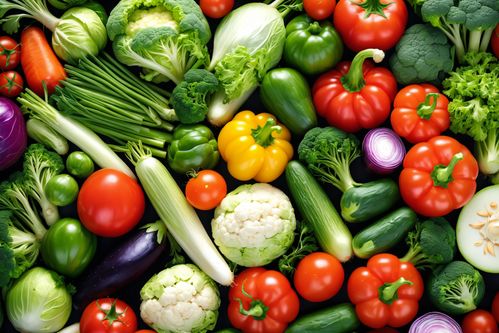 有機蔬菜花菜高清圖 果蔬圖片素材