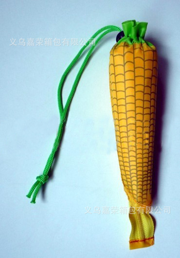【廠家直銷蔬菜玉米折疊購(gòu)物袋 超市滌綸環(huán)保袋 尼龍創(chuàng)意購(gòu)物袋】?jī)r(jià)格,廠家,圖片,家用購(gòu)物籃、袋、車,義烏嘉榮箱包-